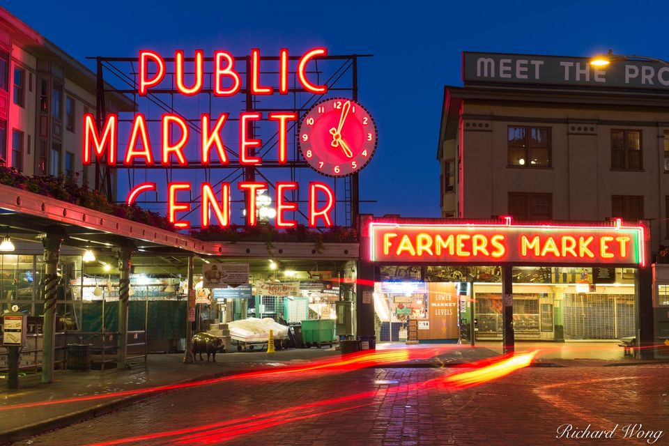 Pike Place Market Photo | Richard Wong Photography