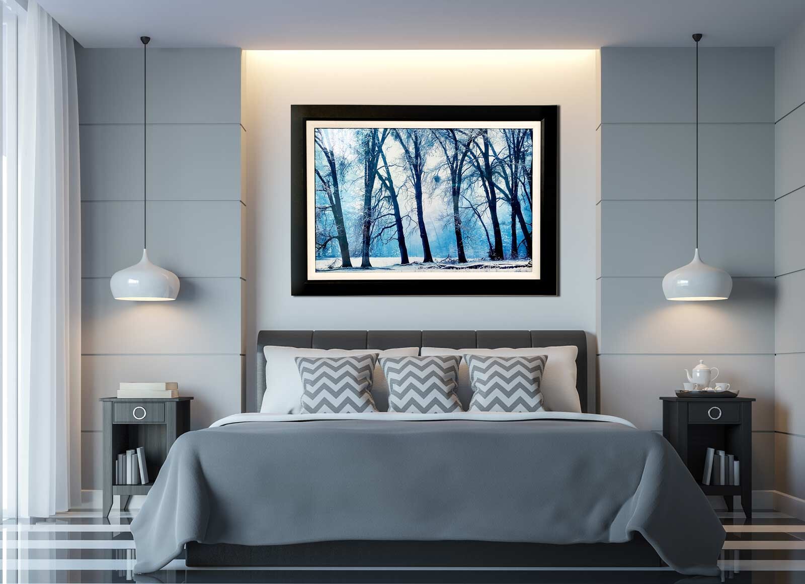 Bedroom Decoration By Wall Art